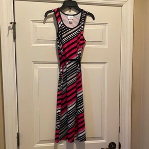 CWD Kids Diagonal Stripe Maxi Dress